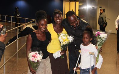 Wyclef Jean Welcomes Haitian Girls