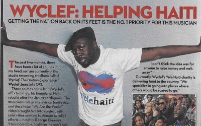 Wyclef : Helping Haiti